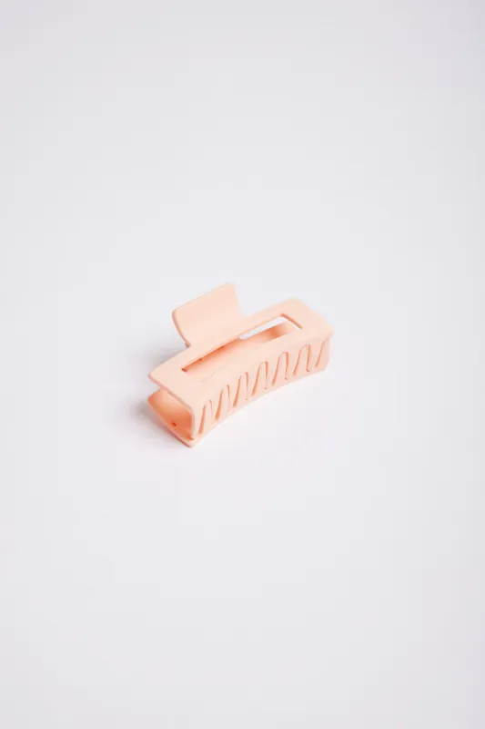 Claw Clip - Peach sold by White & Co