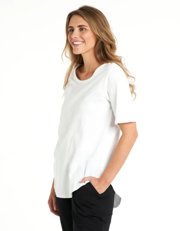 Ariana Tee - White sold by White & Co