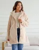 Teddy Faux Fur Jacket - Beige sold by White & Co