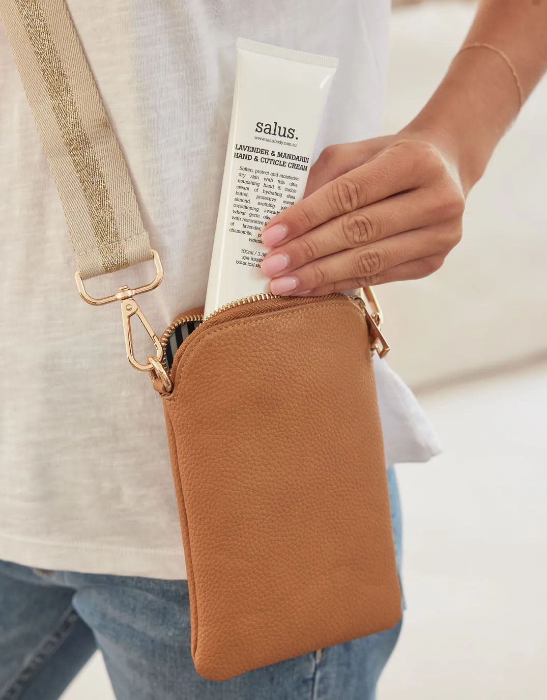 On The Go Bag + Hand Cream sold by White & Co product image thumbnail 2