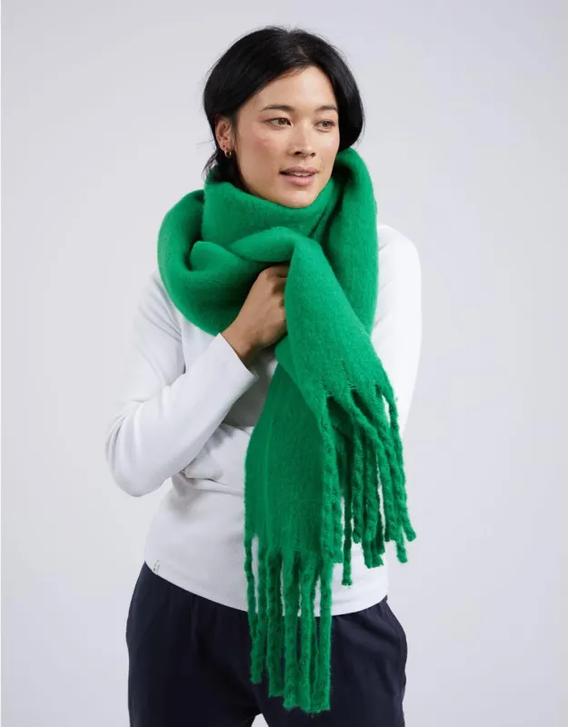 Elm Comfy Scarf - Green sold by White & Co