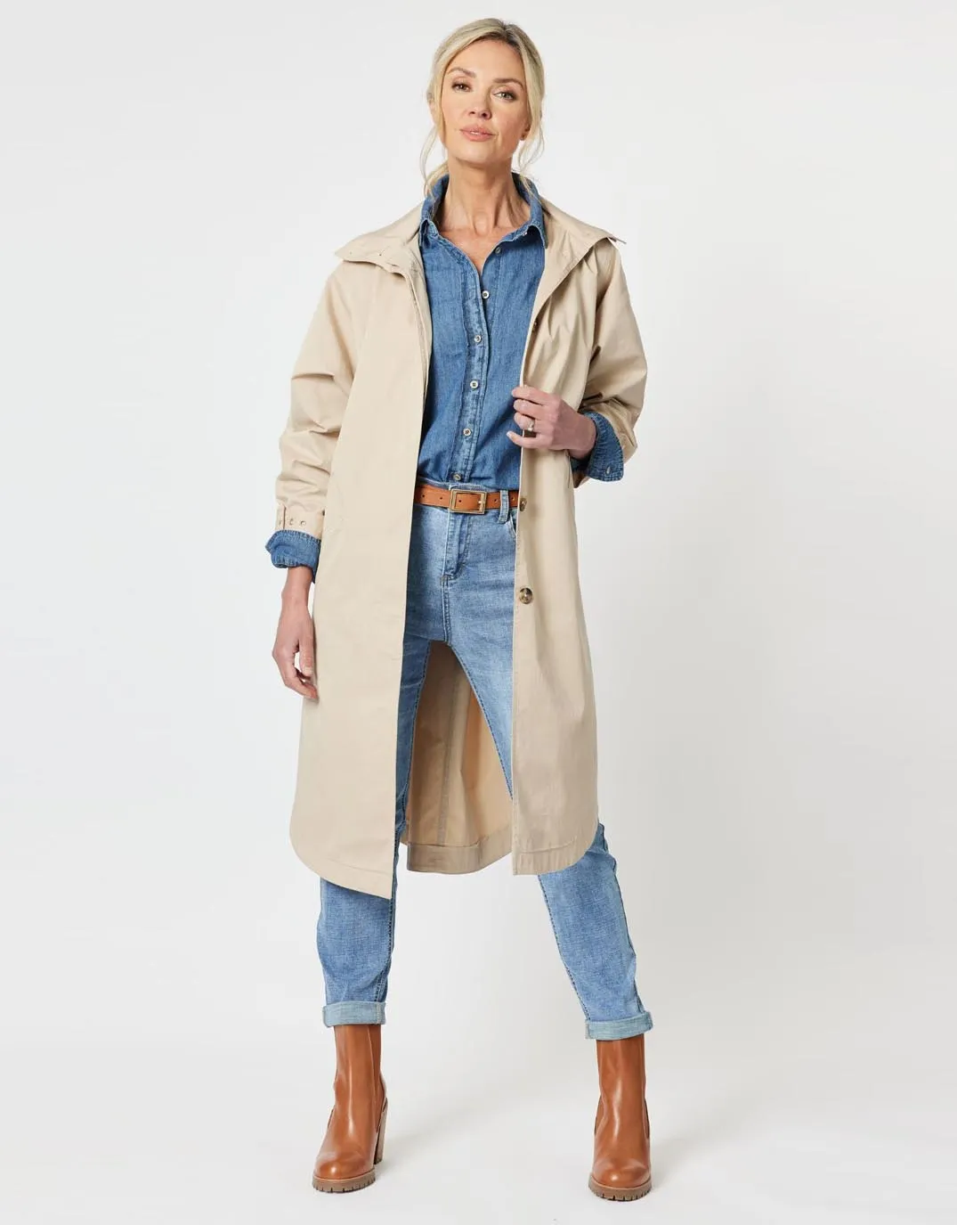 Chambray Shirt - Denim sold by White & Co product image thumbnail 5