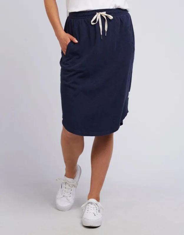 Isla Skirt - French Navy sold by White & Co