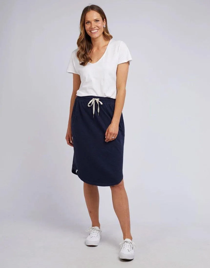 Isla Skirt - French Navy sold by White & Co product image thumbnail 2