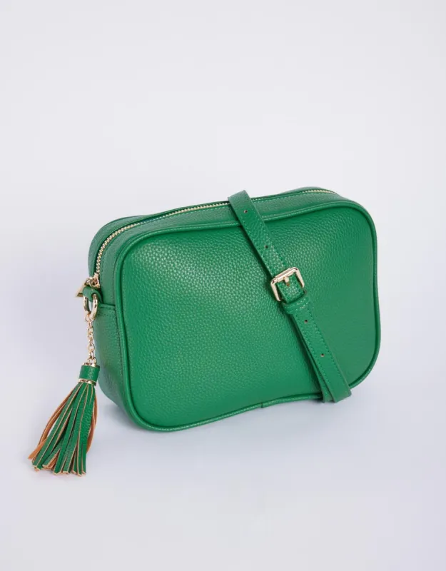 Zoe Crossbody Bag - Green sold by White & Co