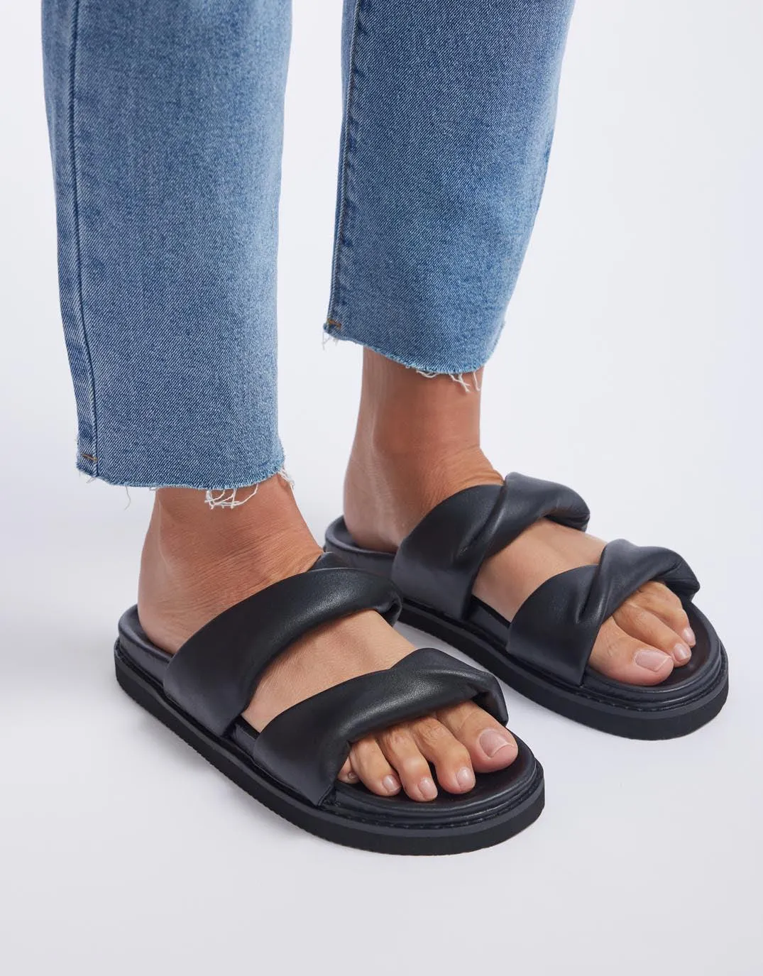 Tactful Slides - Black sold by White & Co product image thumbnail 2