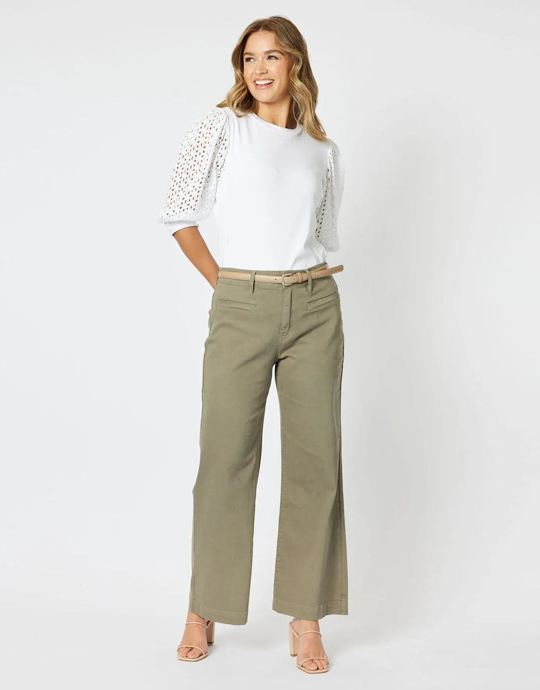 Kyla Top - White sold by White & Co product image thumbnail 3