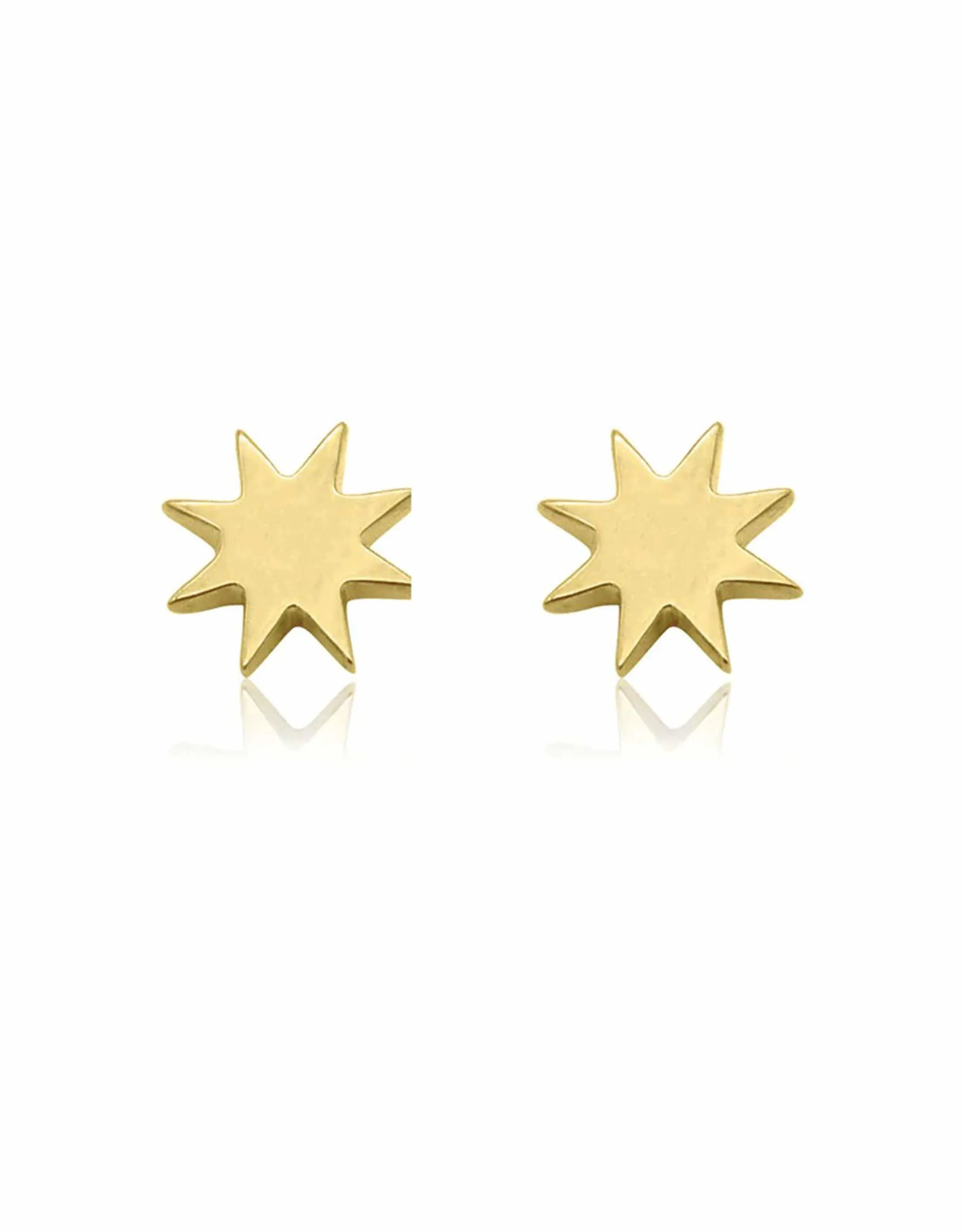 Sol Stud Earrings - Gold sold by White & Co