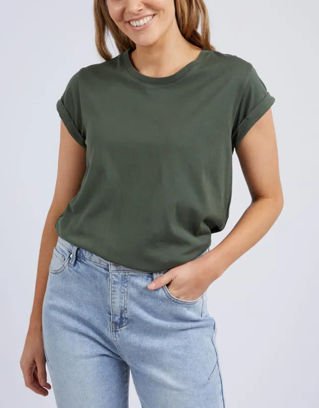 Manly Tee - Khaki sold by White & Co