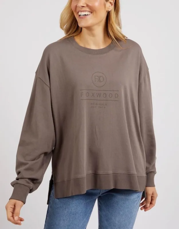 Everyday Crew - Stone Grey sold by White & Co