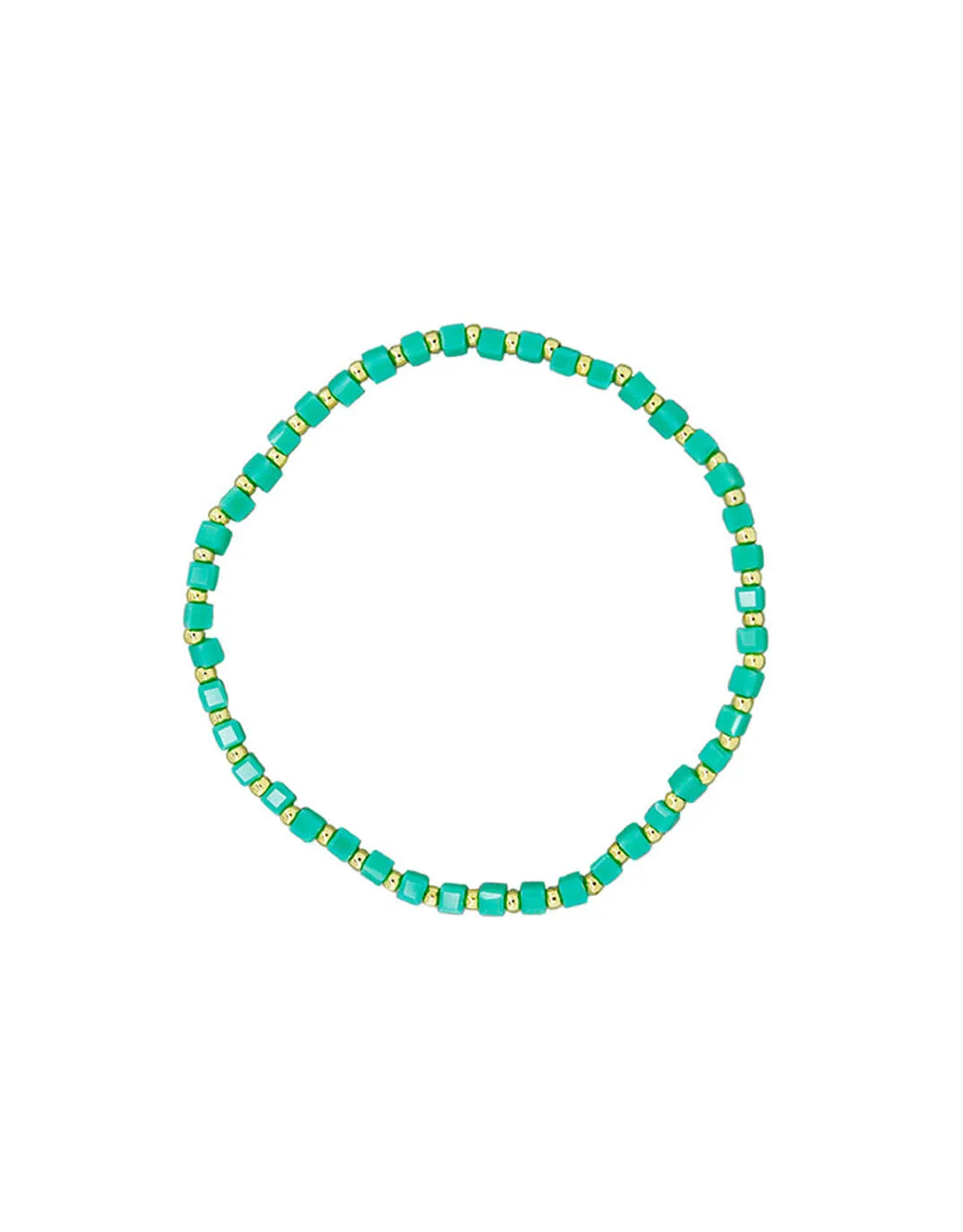 Melody Bracelet - Green sold by White & Co