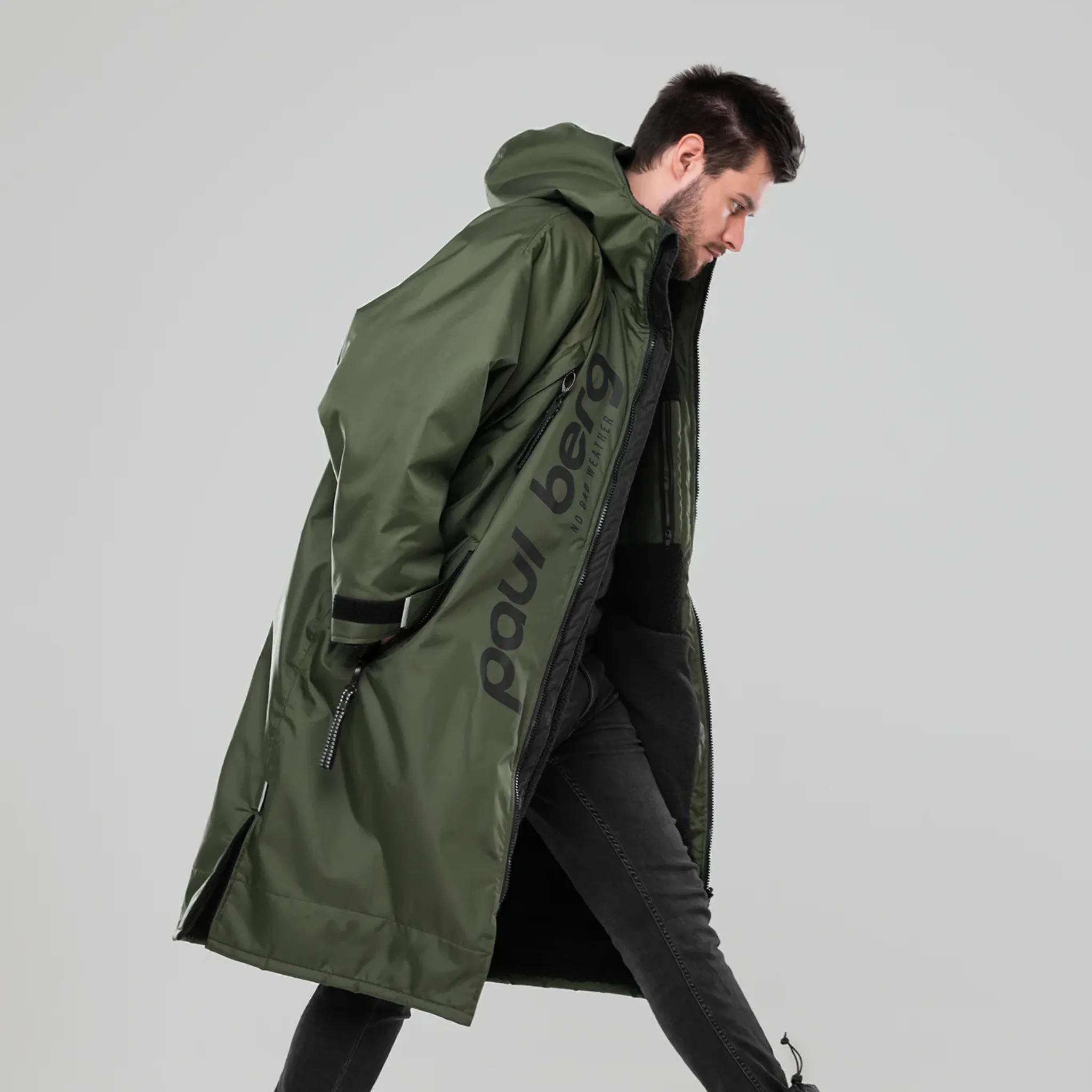 Paul Berg Nordic Takki - Oliivinvihreä sold by Wolmark