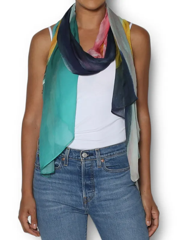 THE ARTISTS LABEL FIGURINES SCARF sold by Yeltuor