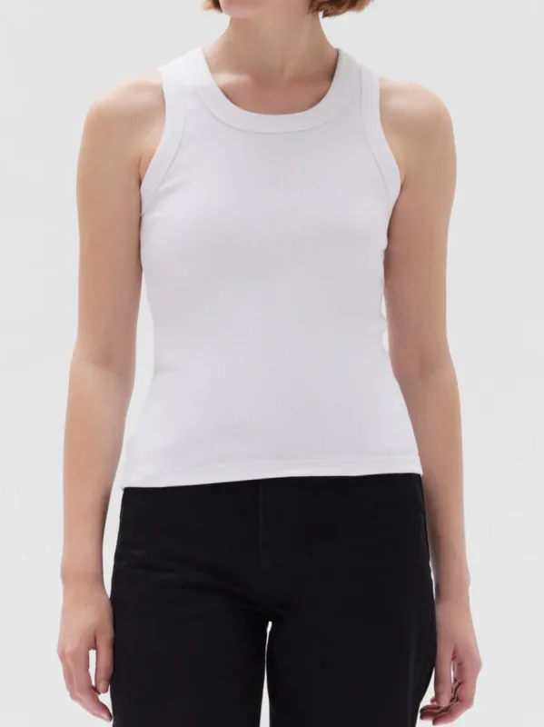 ASSEMBLY LABEL MIANA ORGANIC RIB TANK sold by Yeltuor
