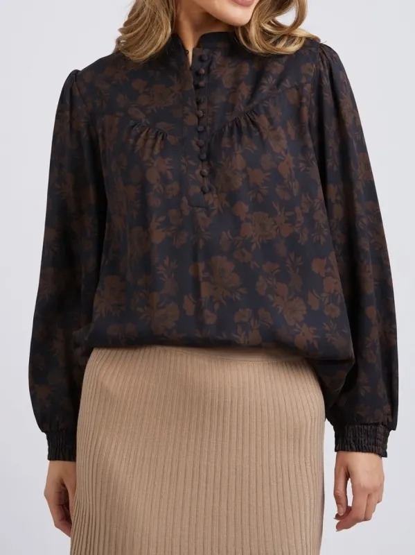 FOXWOOD BELLADONNA FLORAL TOP sold by Yeltuor