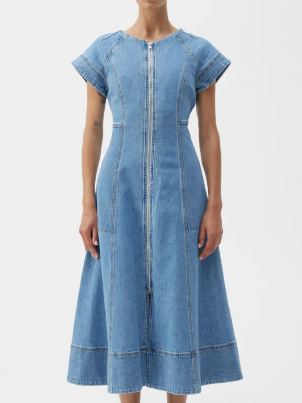 MORRISON CLOVELLY DENIM DRESS sold by Yeltuor