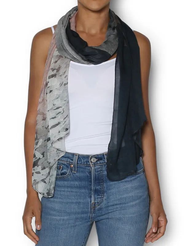 THE ARTISTS LABEL MOUNTAINS SCARF sold by Yeltuor