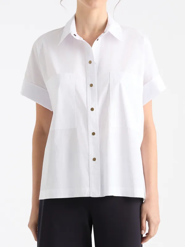 MELA PURDIE STUD SHELL SHIRT sold by Yeltuor