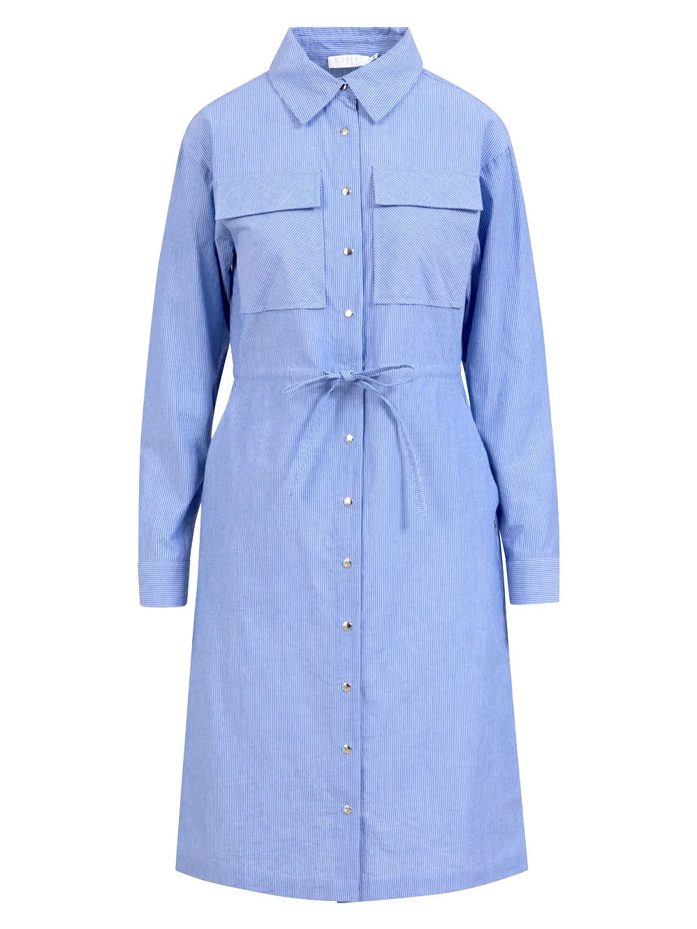 COSTER CHAMBRAY SHIRT DRESS sold by Yeltuor product image thumbnail 2