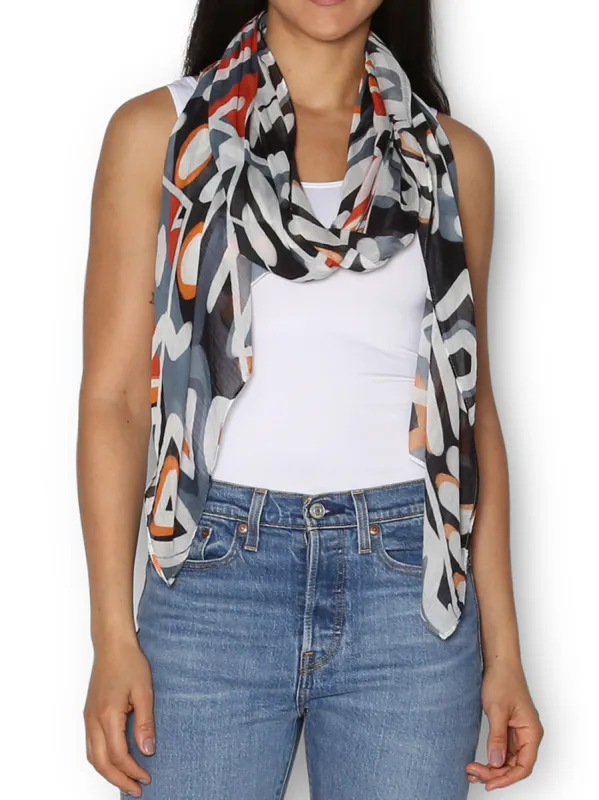 THE ARTISTS LABEL TRIBAL SCARF sold by Yeltuor