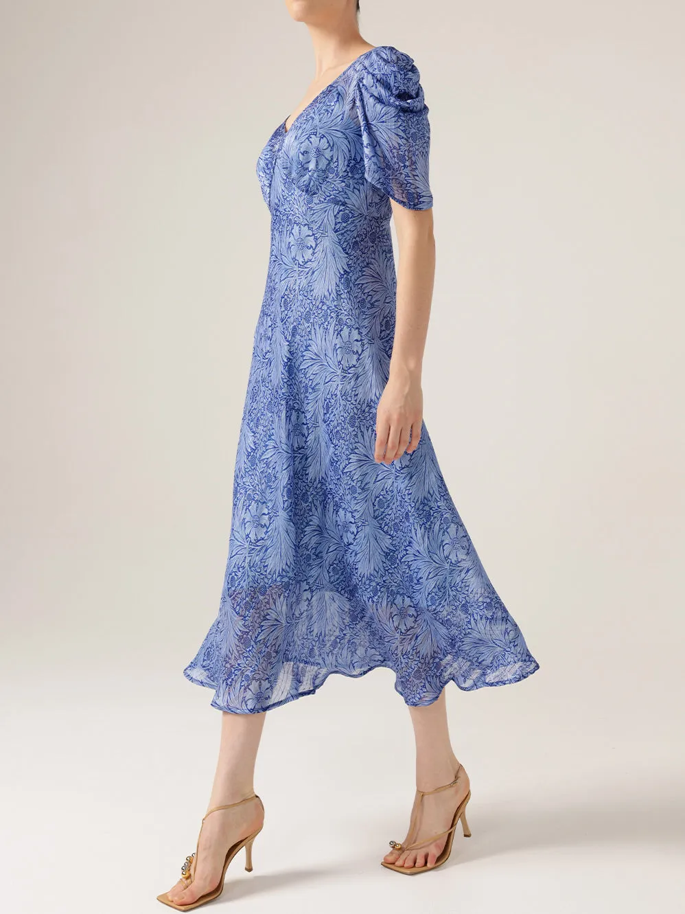 SACHA DRAKE BLUE JAY MIDI DRESS sold by Yeltuor product image thumbnail 2