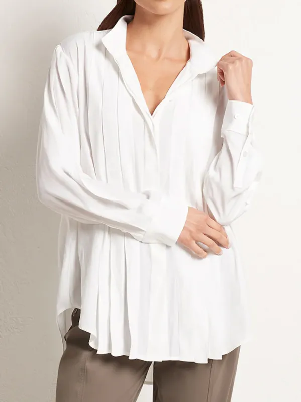 MELA PURDIE MULTI PLEAT BLOUSE sold by Yeltuor