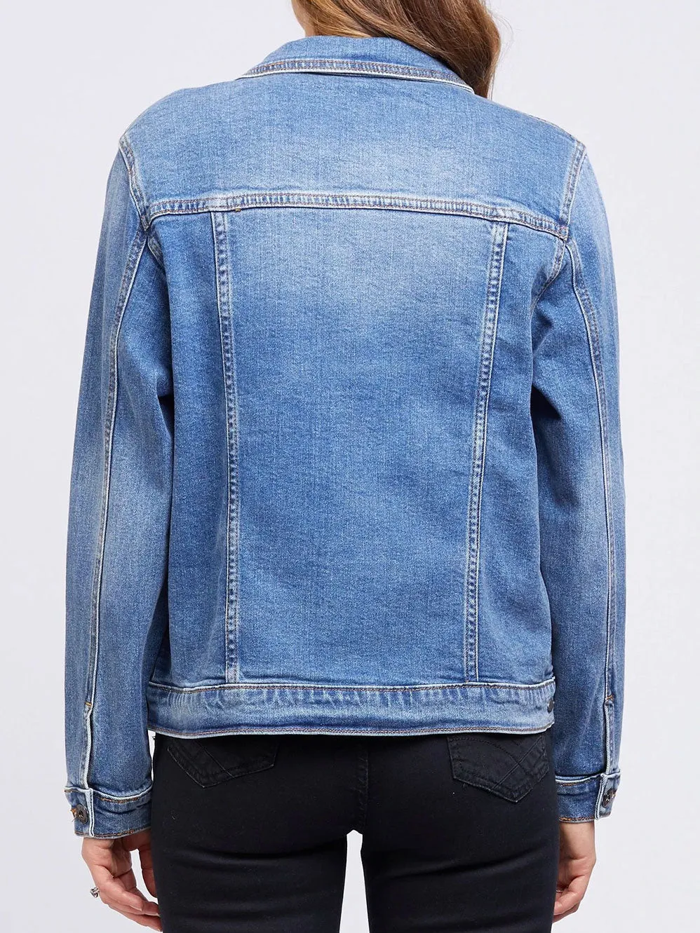 ELM ANGIE DENIM JACKET sold by Yeltuor product image thumbnail 4