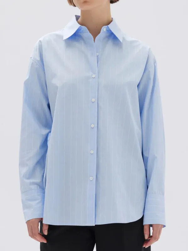 ASSEMBLY LABEL OTIS POPLIN STRIPE SHIRT sold by Yeltuor