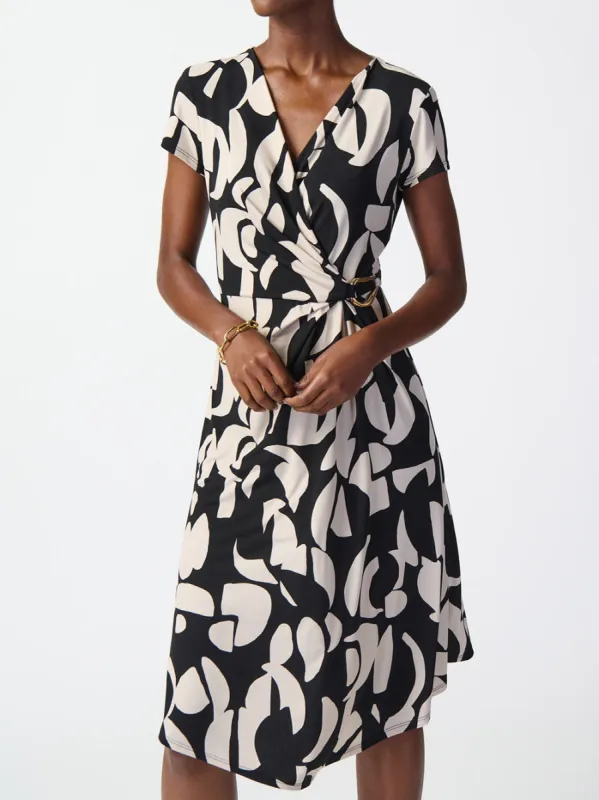 JOSEPH RIBKOFF BUCKLE DRESS sold by Yeltuor