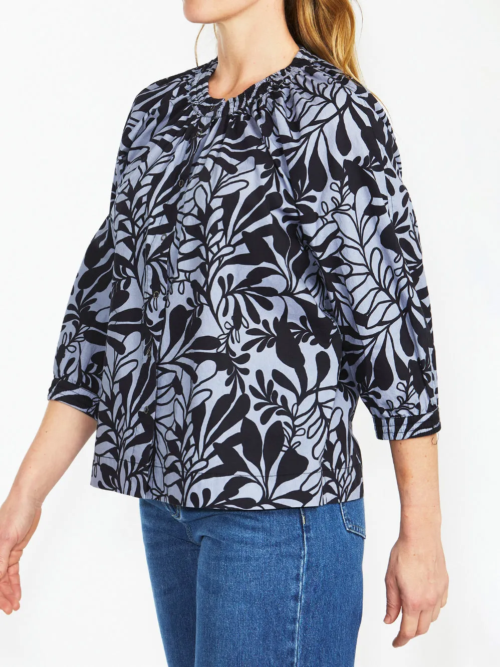 PINGPONG MATISSE PRINT BLOUSE sold by Yeltuor product image thumbnail 2