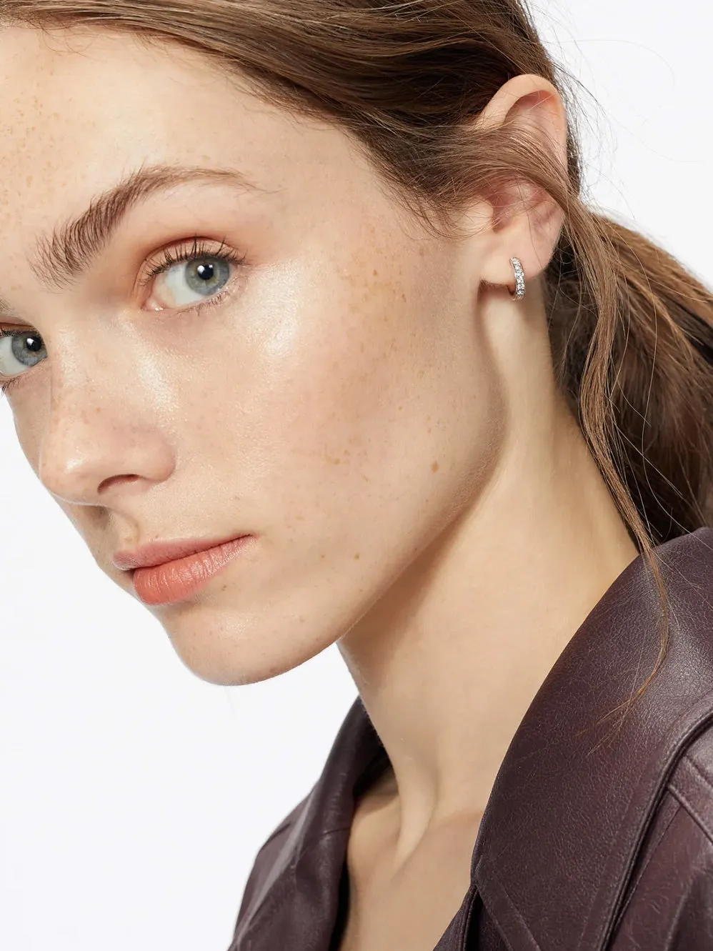 TED BAKER SEENITA NANO HOOP HUGGIE EARRINGS sold by Yeltuor product image thumbnail 2