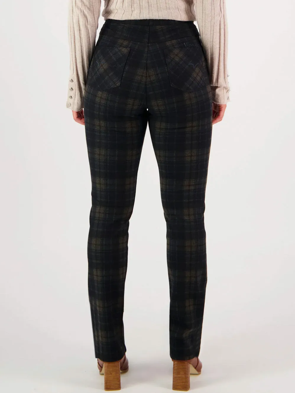 VASSALLI SLIM PULL ON PRINTED PANT sold by Yeltuor product image thumbnail 3