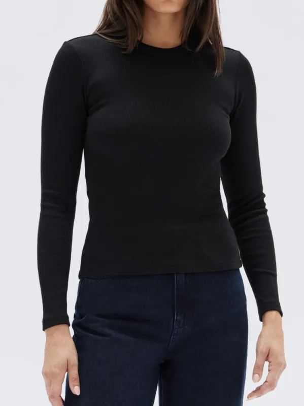 ASSEMBLY LABEL MIANA ORGANIC LONG SLEEVE TEE sold by Yeltuor