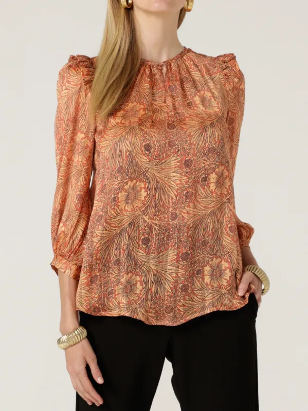 SACHA DRAKE BALTIMORE ORIOLE BLOUSE sold by Yeltuor