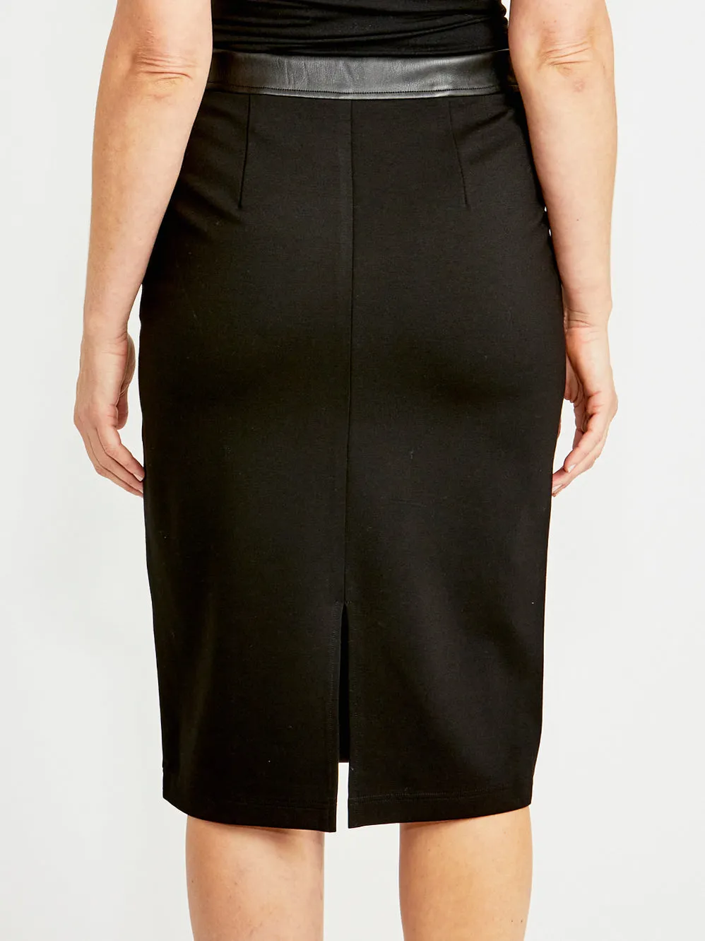 PINGPONG SPLICED PONTE SKIRT sold by Yeltuor product image thumbnail 3