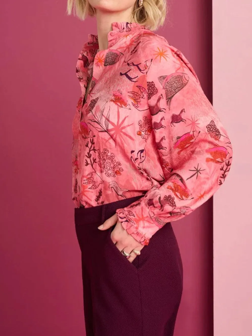 POM BLOUSE FANTASTIQUE sold by Yeltuor product image thumbnail 4