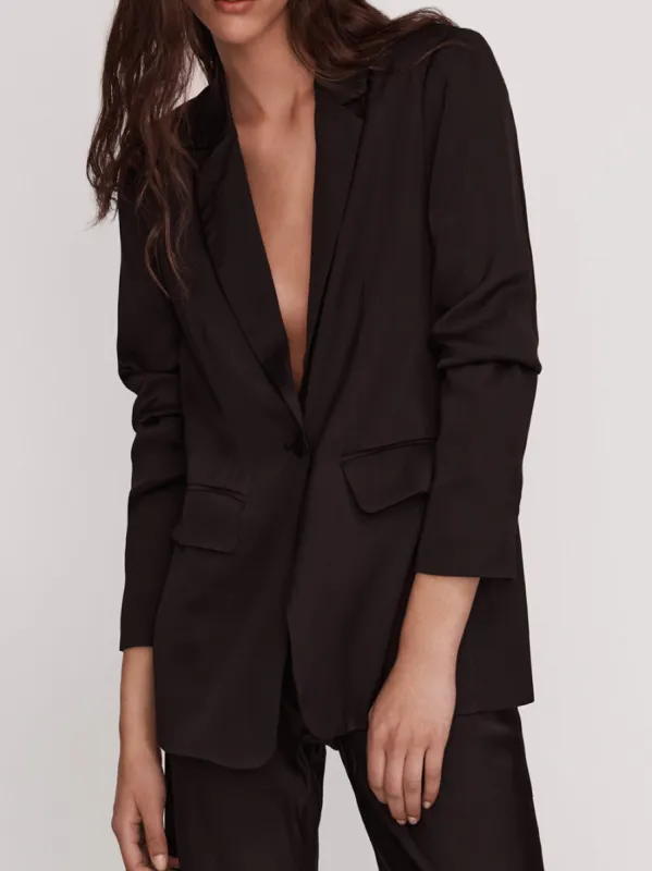 MORRISON SCARLETT BLAZER made by Yeltuor