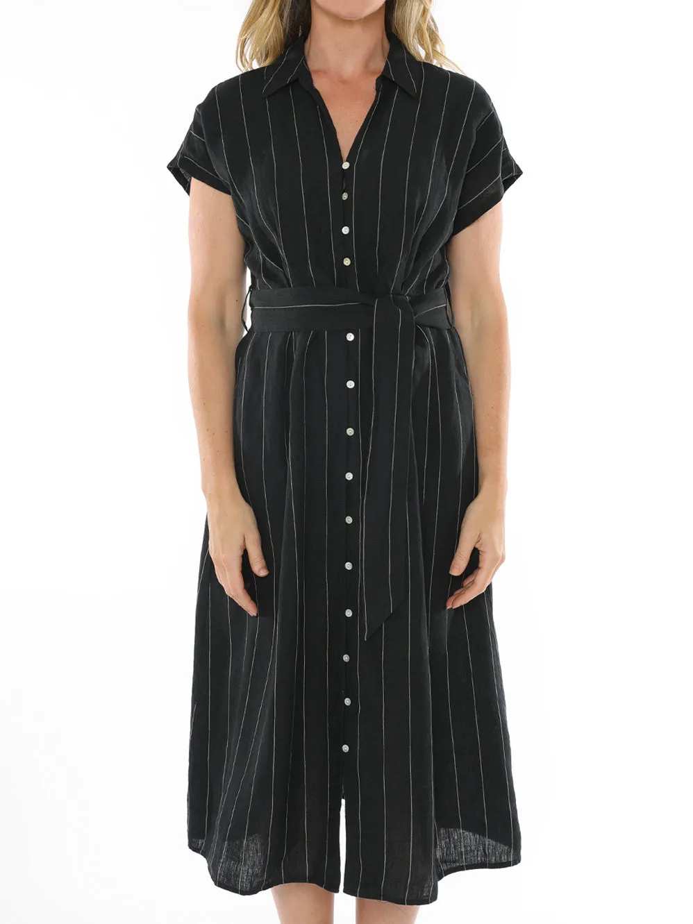 JUMP WIDE STRIPE DRESS sold by Yeltuor