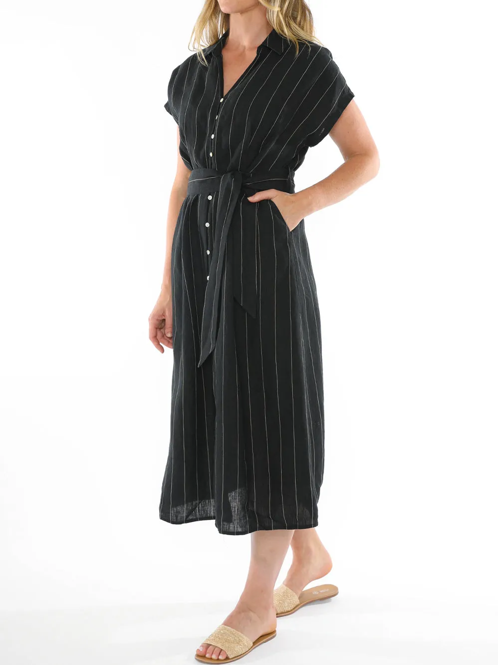 JUMP WIDE STRIPE DRESS sold by Yeltuor product image thumbnail 2