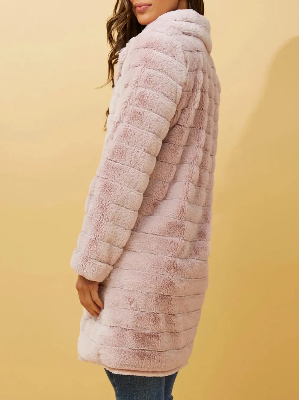 CAROLINE K MORGAN FAUX FUR COAT sold by Yeltuor product image thumbnail 5