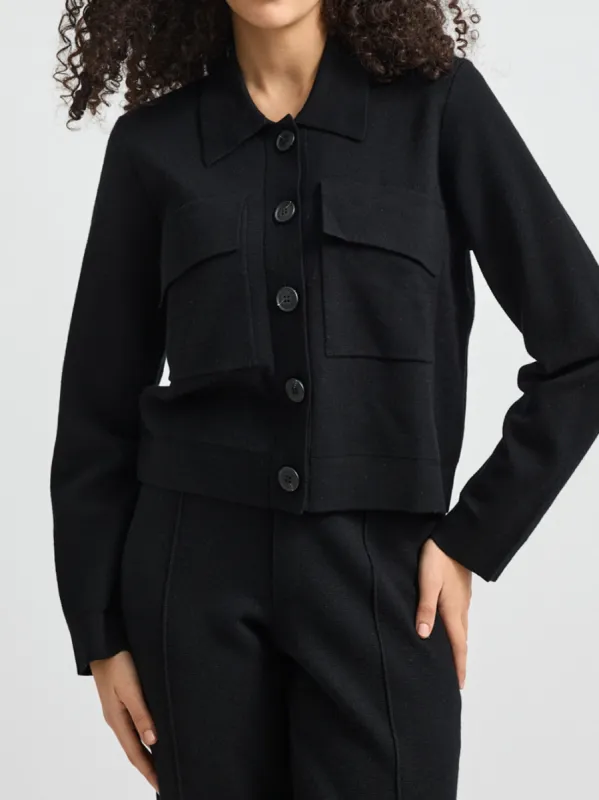 TOORALLIE CROPPED KNIT JACKET sold by Yeltuor