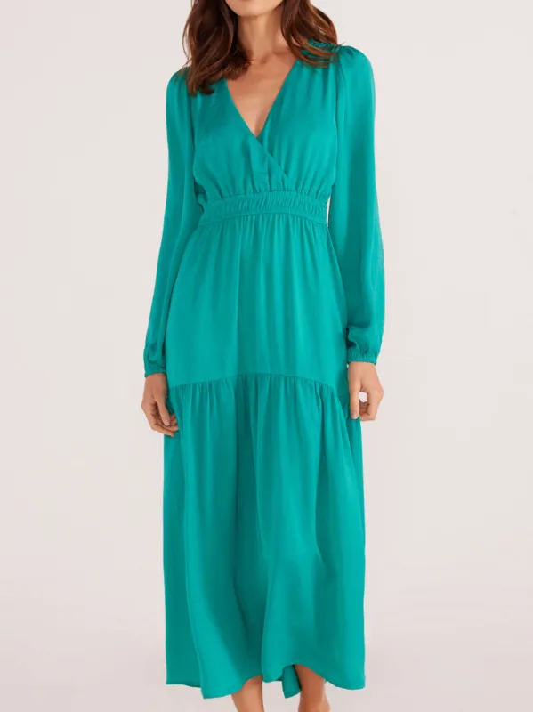 MINKPINK EMMA LONG SLEEVE MIDI DRESS sold by Yeltuor