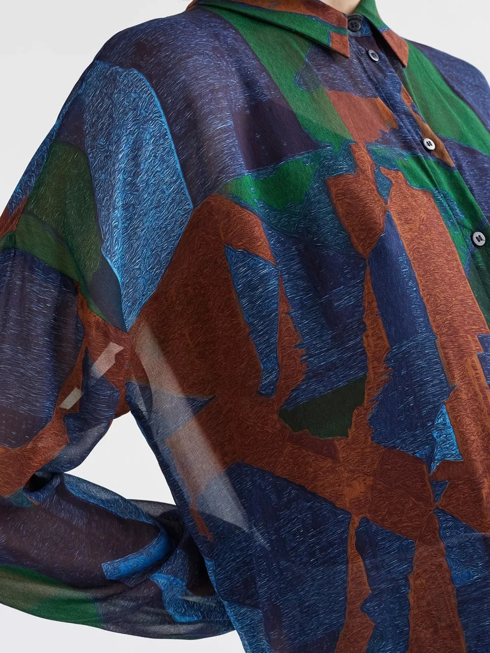 ELK EIR SHEER SHIRT sold by Yeltuor product image thumbnail 3