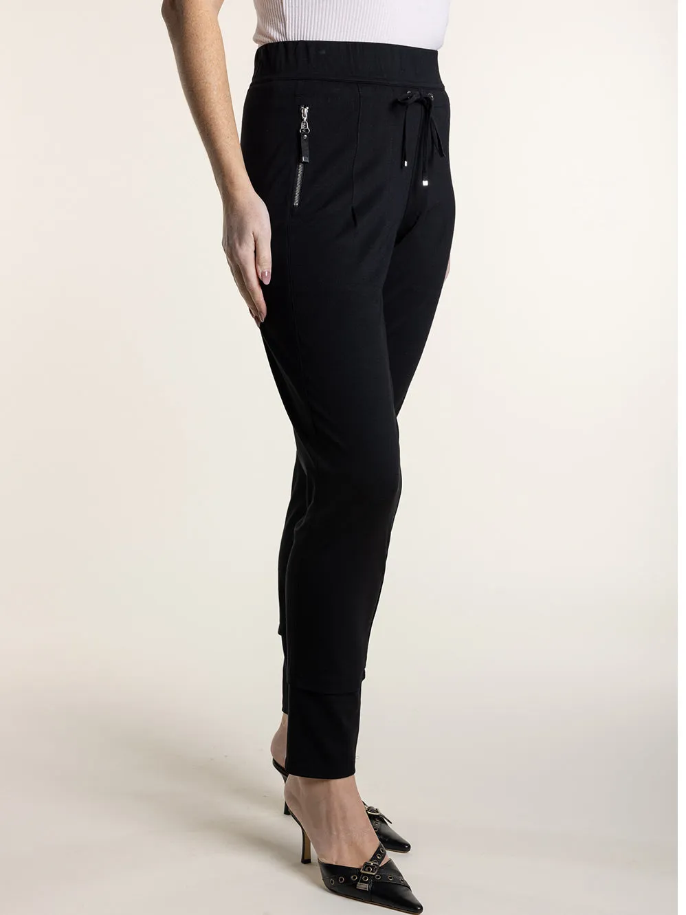 TWO-T'S PONTE PANEL PANT sold by Yeltuor product image thumbnail 2