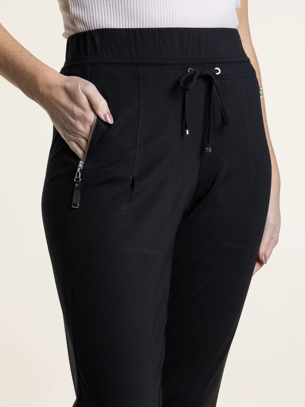 TWO-T'S PONTE PANEL PANT sold by Yeltuor product image thumbnail 3