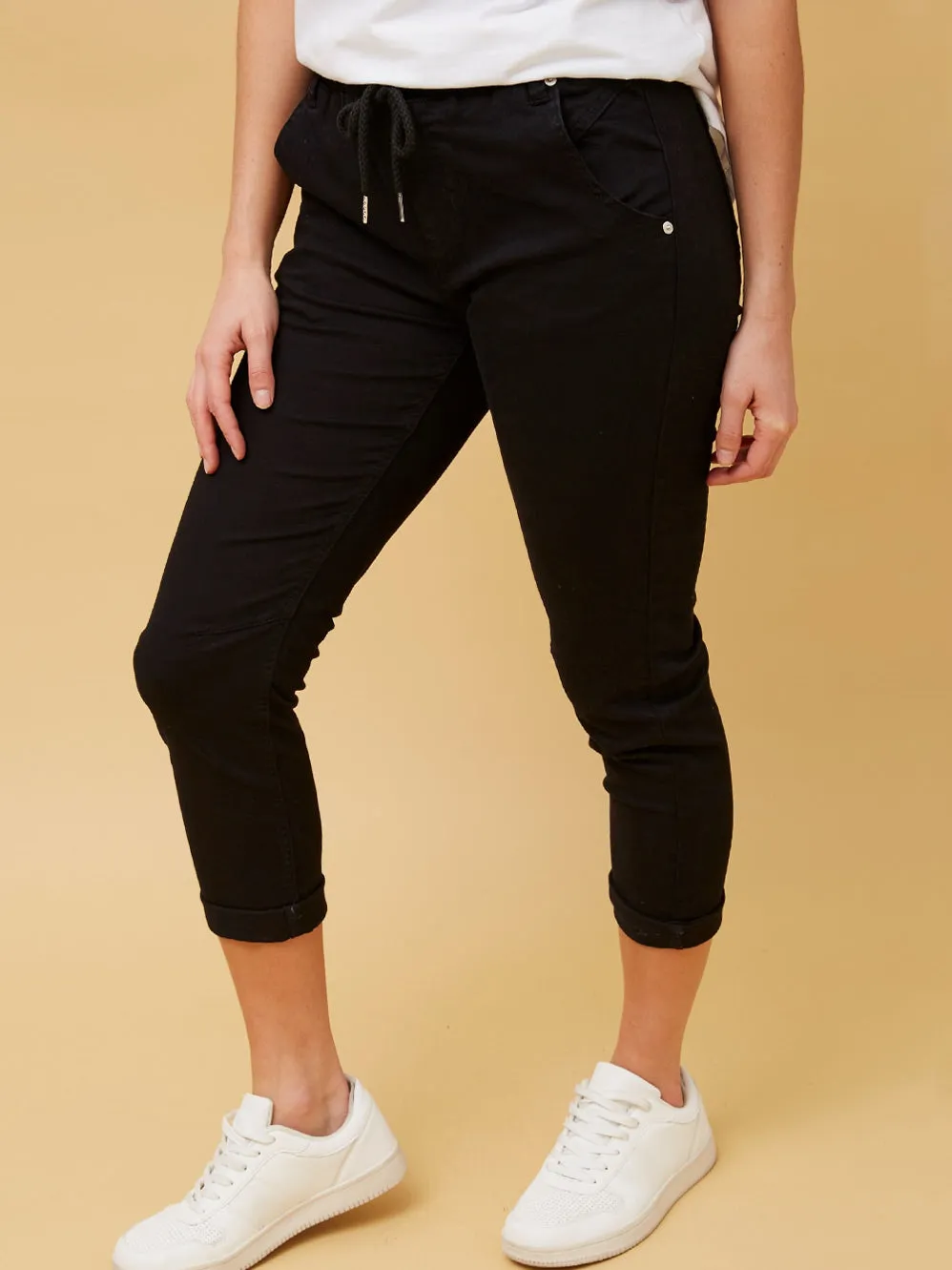 CAROLINE K MORGAN SKINNY JOGGER PANT sold by Yeltuor product image thumbnail 2