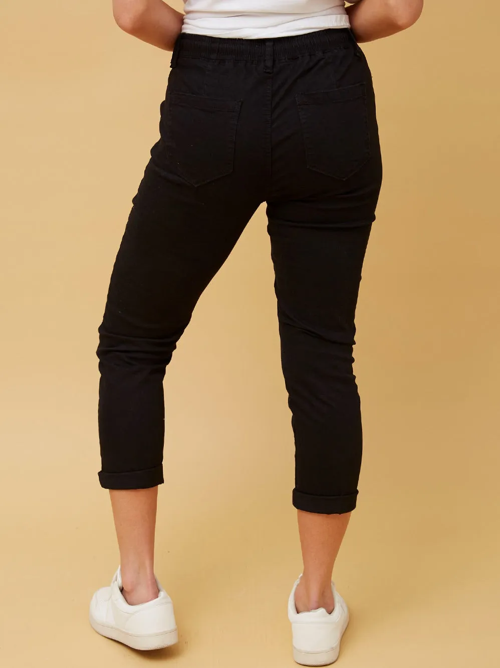 CAROLINE K MORGAN SKINNY JOGGER PANT sold by Yeltuor product image thumbnail 3