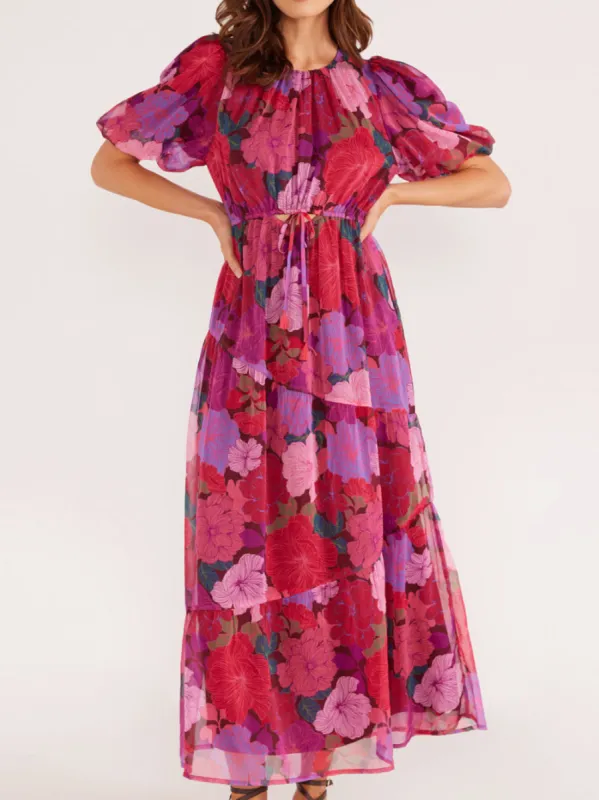 MINKPINK LEXI TIERED MIDI DRESS sold by Yeltuor