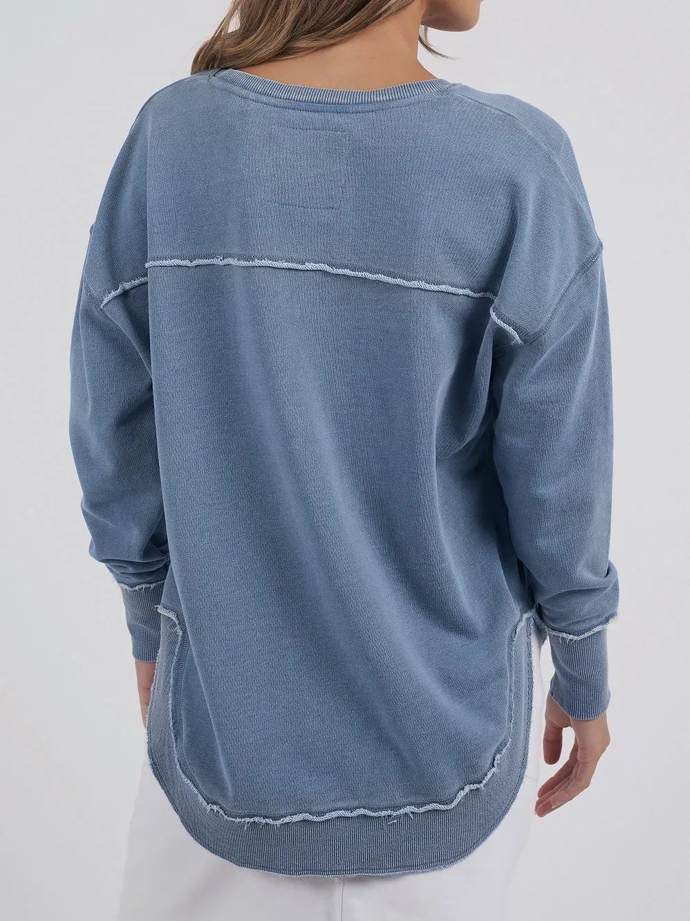 FOXWOOD WASHED SIMPLIFIED CREW sold by Yeltuor product image thumbnail 4