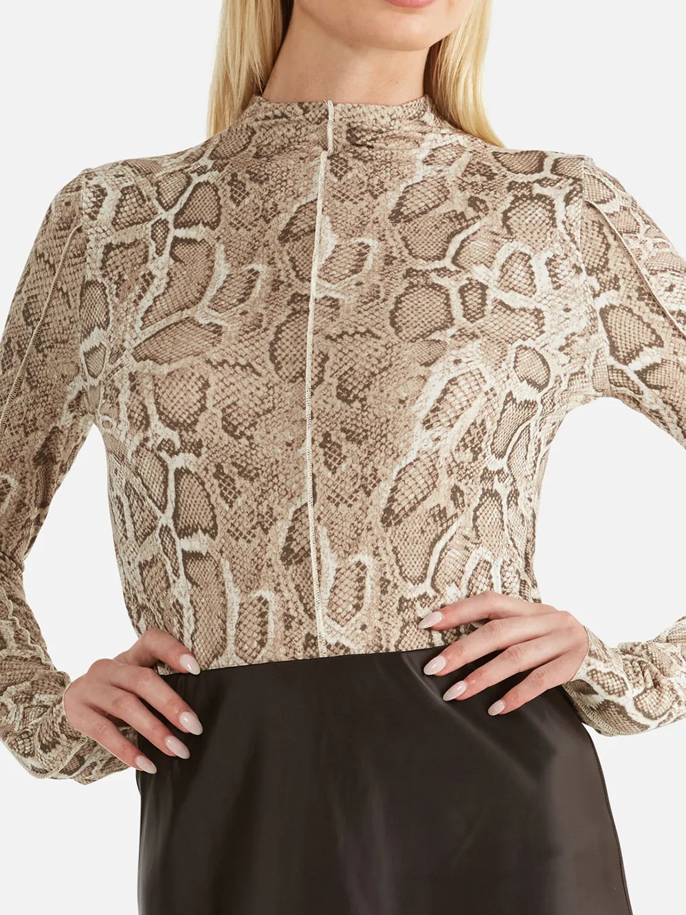 ENA PELLY SADIE LONG SLEEVE TOP sold by Yeltuor product image thumbnail 3